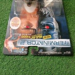 Terminator 2 White-Hot T-1000 A.F W/Arrow Blaster 1991 Kenner SEALED READ