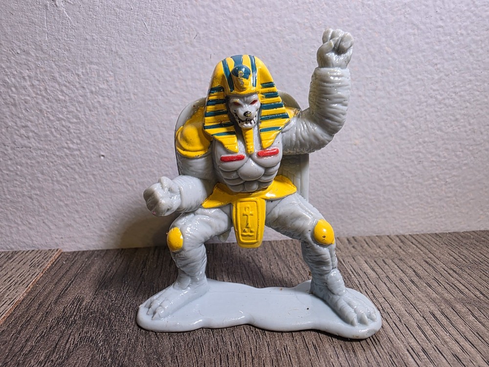 1993 Mighty Morphin Power Rangers King Sphinx PVC Figure Cake Topper Vintage