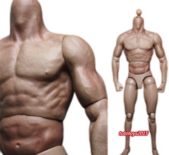 ZC Toys 1/6th Muscular Flexible Male Figure Body Fit 12″ Hot Head Sculpt Model