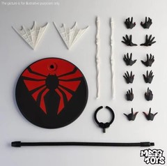 New Mess Toys Superior Spider Man Ultimate Neighbor Kaine Peter Parker Messtoys