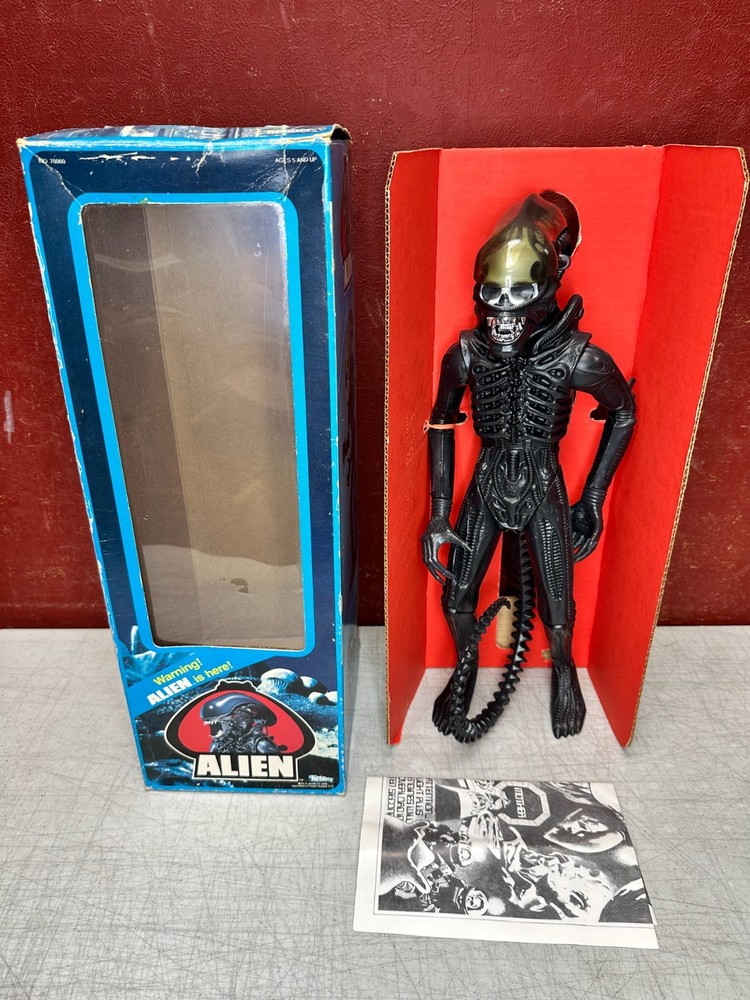 Alien Vtg Kenner 1979 Big Chap 18″ Figure w/Box & Poster ALL ORIGINAL No Repro