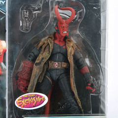 Hellboy Battle Damaged HB 7″ Action Figure Exclusive 1/12 Scale Doll Horn Toys