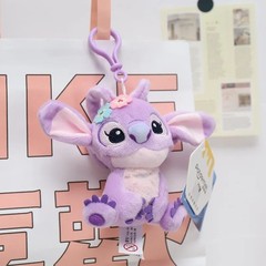 11 Cm Hot Kawaii Disney Stitch Angel Toys Purple Anime Lilo&Stitch Doll Toy