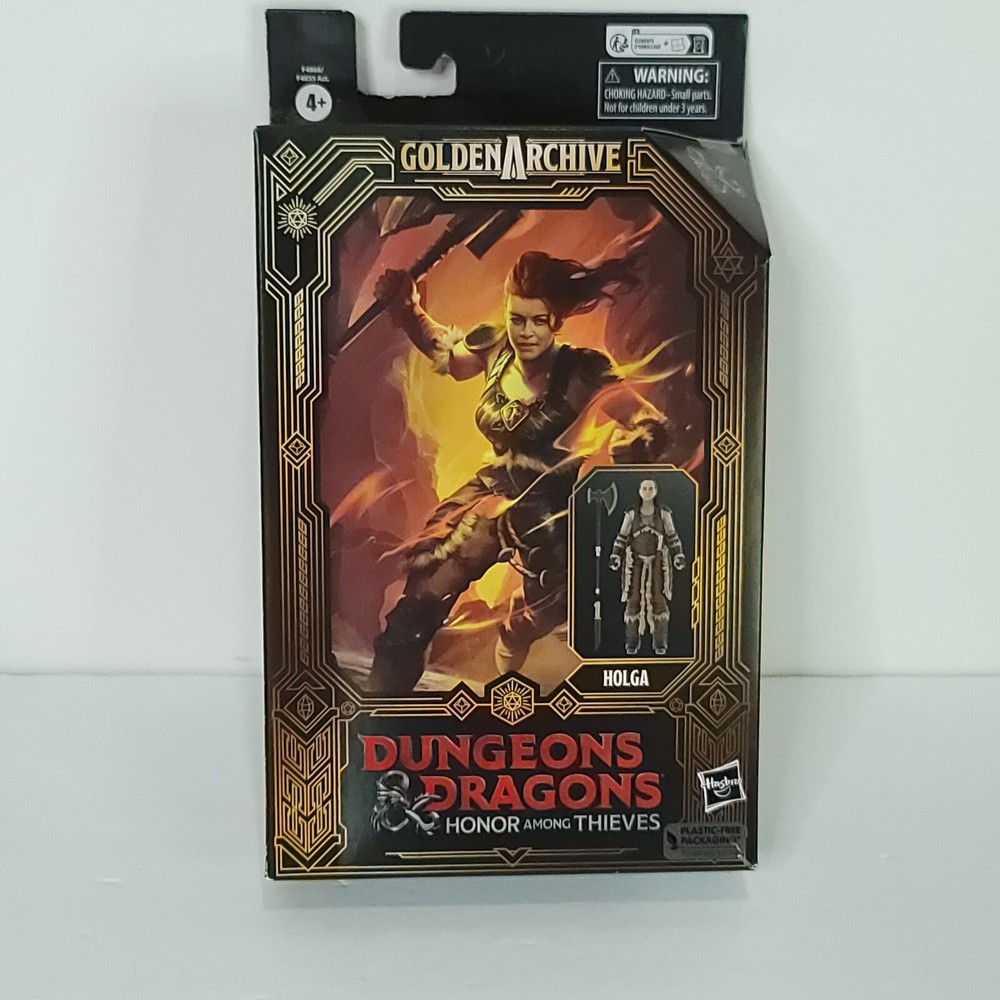 Hasbro Dungeons & Dragons Honor Among Thieves Golden Archive Holga Card Ripped
