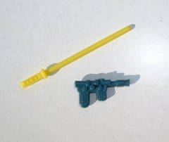 Luke Bespin Yellow FLOAT Lightsaber Blue REPRO Custom Weapons Vintage Star War