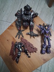 Top Gun Spawn Action Figures Lot X 3. 1998 McFarlane Toys Manga | Read Lot X 3