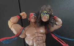 WWE Mattel Legends Series #17 Shamrock w/Chase HBK AJ Styles Ultimate Warrior