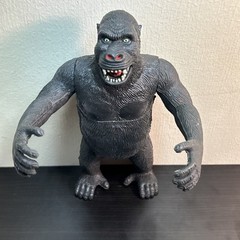 Vintage Imperial Toys King Kong Gorilla Figure – 1985 – 7.5″ Original