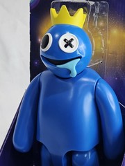 Rainbow Friends Blue Deluxe 12″ Action Figure w/Shake Me Sounds 3️⃣ Damaged Box