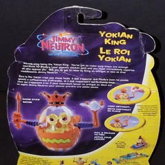 Jimmy Neutron Boy Genius Yokian King Action Figure 2001 Mattel Alien Nickelodeon