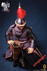 KONGLINGGE KLG-R028B-A Ming Dynasty Jizhou Commander 1/6 Blue Armor Ver. INSTOCK