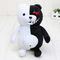 Danganronpa Monokuma Plush Toy 25/40cm Black White Bear Stuffed Doll Gift