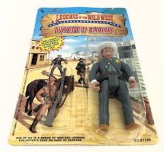 Wyatt Earp Legends of the Wild West Action Figure Imperial Toys 1991 NIP