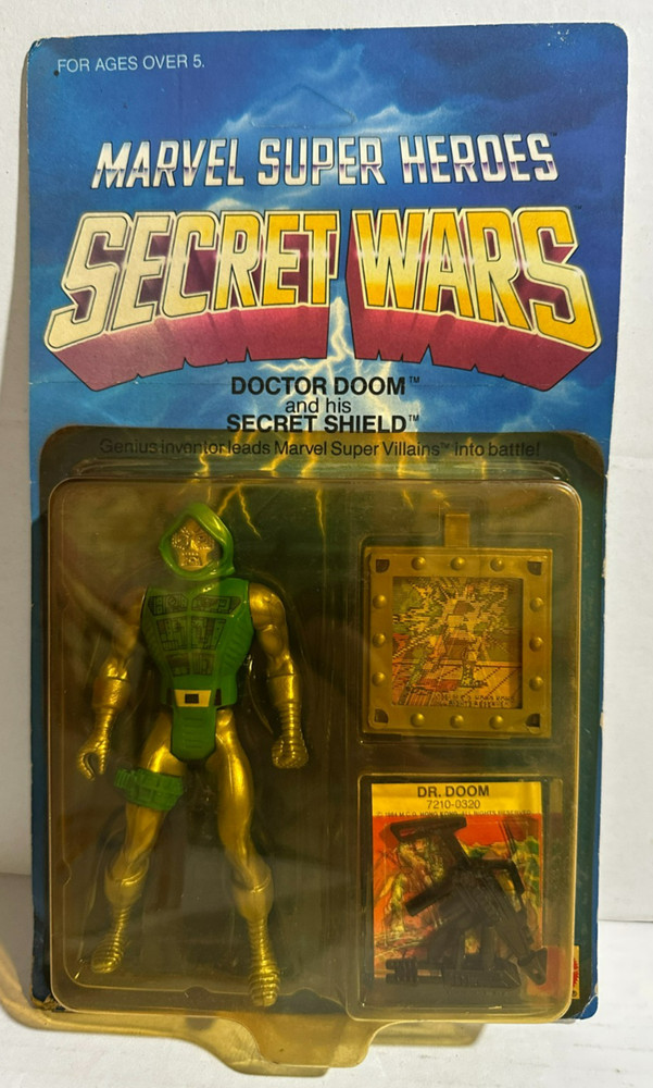 1984 Mattel Marvel Super Heroes Secret Wars Doctor Doom and his Secret Shield