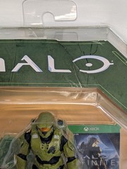 Halo Infinite Series 1 Master Chief Action Figure Assault Rifle WCT Box Damage