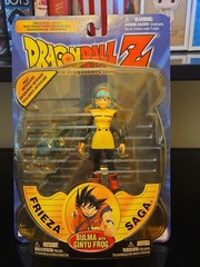 Dragon Ball Z Bulma w/ Ginyu Frog Frieza Saga Irwin Toys 2000 New Sealed Bandai