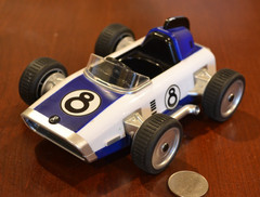 RYAN’S WORLD PULL-BACK RACING RACE CAR BONKERS TOYS SPORTS CAR BLUE WHITE