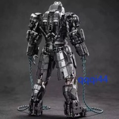 New ZD Marvel Toy Blacklash Whiplash Action Figure Xmas Gift Iron Man Series 9in