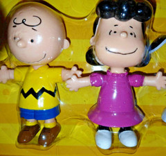 “THE PEANUTS COLLECTION”-Boxed Set of (6) Fig.s-Bend/Pose-NJ Croce PRESTINE -NEW