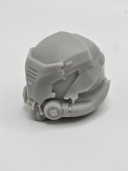 3d Printed Sci Fi HELMET Head #2 1:12 scale 6″ GI Joe Classified/Marvel Legend