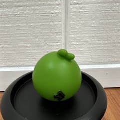Angry Birds Hal Figurine Green Yellow Black Character Plastic Video Games 2”