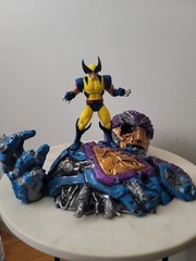 Marvel Legends Sentinel Scale Damage Dispaly