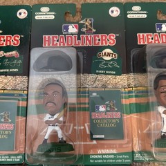 1996 MLB Corinthian Headliners Lot (Griffey, Bonds, McGwire, I-Rod, Jones)