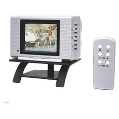 Tiny TV Classics Family Guy Real Working Mini Television Season 1 & 2 Clips NIB