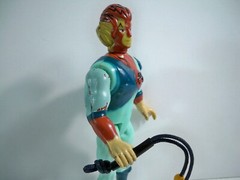 K23i05281 TYGRA BRAZIL 100% COMPLETE GLASSLITE THUNDERCATS 1985 ORIGINAL FIGURE