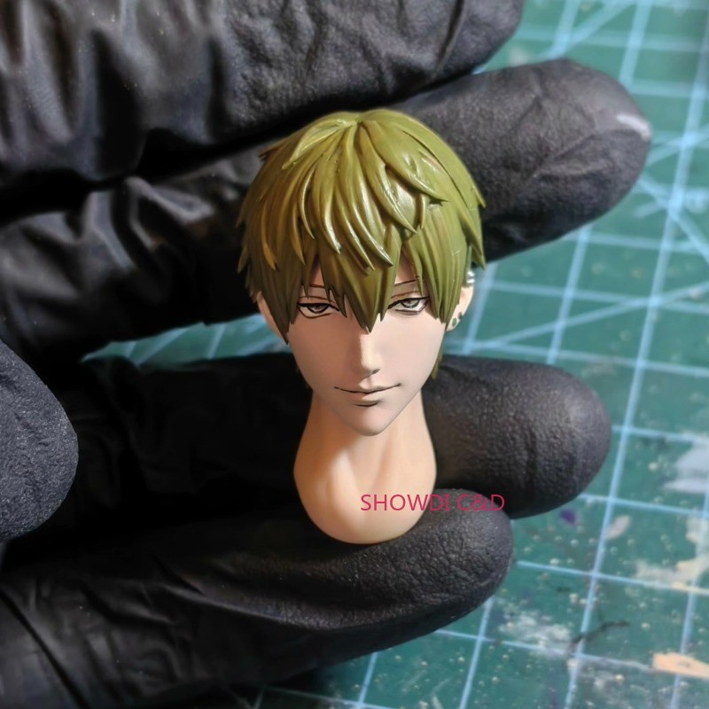 1/12 Head Carving For 6″ Jujutsu Kaisen Zenin Naoya VTOYS Romankey Figure Body