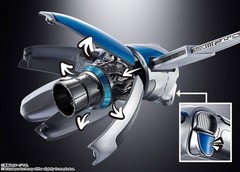 Chogokin Super Alloy Astro Bot & Dual Speeder Action Figure Toy games PRE
