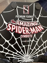 SIDESHOW BLACK SPIDER-MAN SYMBIOTE COSTUME PREMIUM FORMAT FIGURE Statue NEW