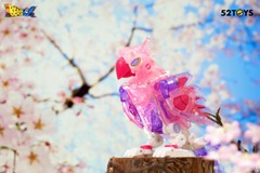 52TOYS BEASTBOX BB10BL BLOSSOM Parrot Figure Cube Decompression Toy Magic Square