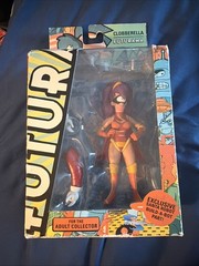Futurama Toynami Figure Clobberella Leela Complete Santa Robot Build A Bot BAF