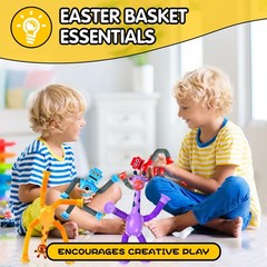 Autism Sensory Toys for Kid Boys Year Old Ages 4 5 6 7 8 9 10(4PCS), Suction Rob