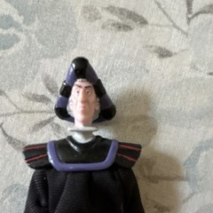 Disney Judge Action Figure Plastic Fabric Black Purple Clothes Toy