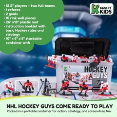 Kaskey Kids NHL Hockey Guys – Blackhawks vs. Red Wings, 27-Piece Set