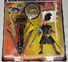 1995 DragonHeart Brave Knight Bowen Battering Bola Tripod Kenner MOC Sealed