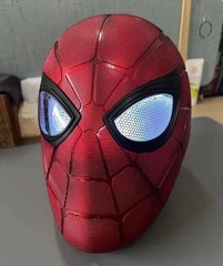 Iron Spider 1:1 Cosplay Electric Touch Blink Helmet ABS Luminous Collection Gift
