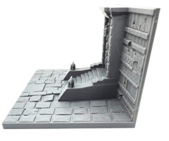 1:18 or 1:12 Scale Aztec Mayan Ruins Ancient Temple Entrance Diorama 3D Printed