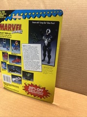Toy Biz 1991 Marvel Super Heroes Venom Living Skin Action Figure 4.5″ MOC VTG