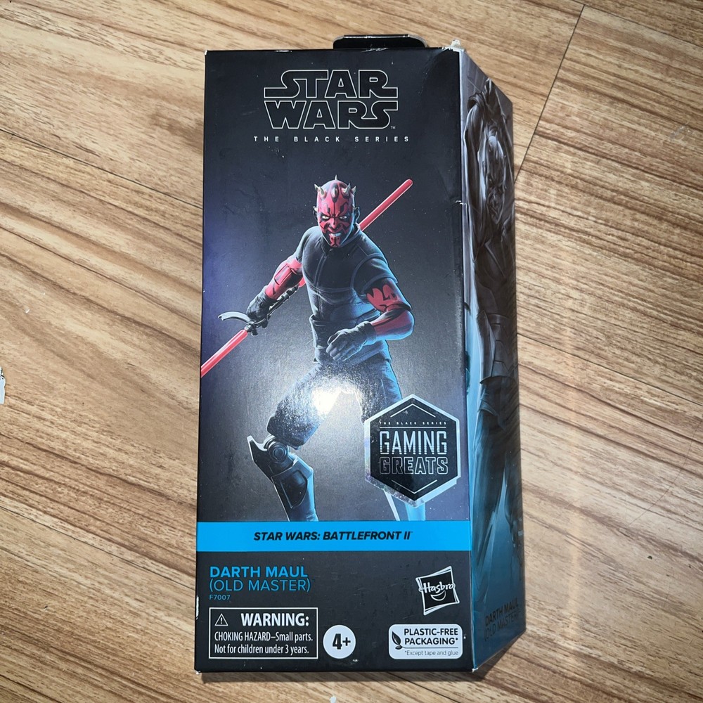 Star Wars Black Series Darth Maul Old Master Gaming Greats Battlefront II New
