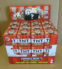 2021 MATTEL MINECRAFT TNT SERIES 25 MINI-FIGURES 36 PIECES IN RETAIL BOX NEW