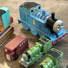 Thomas The Train Engine Mixed Lot Of 11 Collectible Trains – Plastic & Rubber