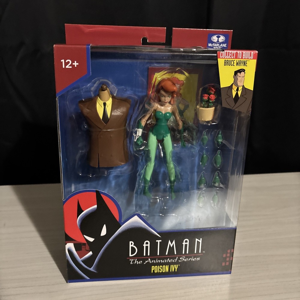 McFarlane Toys Batman The Animated Series Poison Ivy BAF Bruce Wayne