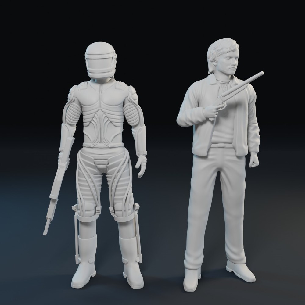 The WRAITH Movie 1986 18 Figure 3D Printed 1:24 3″ Set Charlie Sheen Quaid Fenn