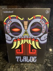 Kidrobot Tlaloc 8 In Dunny Jesse Hernandez Urban Aztec Red LE 200 Never Opened