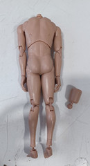 Custom SouForce 1/6 Scale 12″ Nude Body MX02-A Caucasian Skintone Matte JB-113