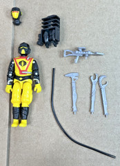 GI Joe Black Major Custom Cobra Figure Lot of 4 100% Complete