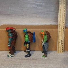Teenage Mutant Ninja Turtles 2010s Movies Action Figures Lot Of 3 TMNT